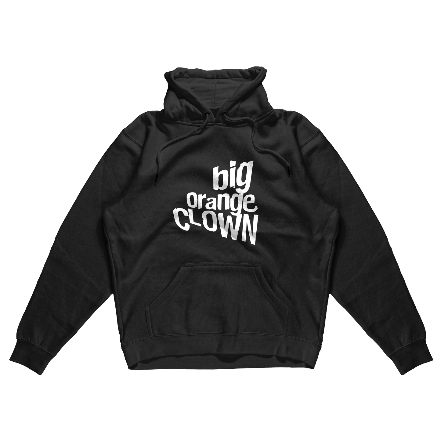 Big Orange Clown - Black Hoodie