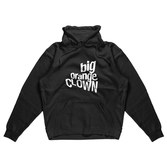 Big Orange Clown - Black Hoodie
