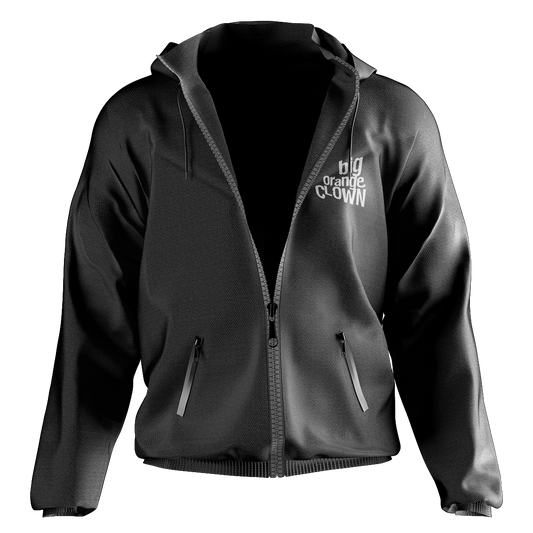 Big Orange Clown - Black Jacket